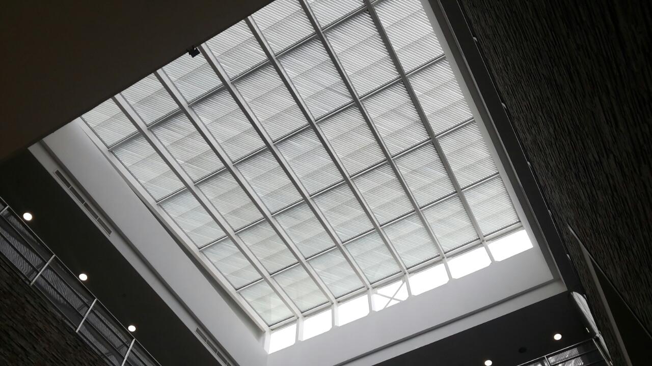 QBIC Roof - Inside view.